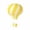 Yellow, variant on Leodye 1PCS Hanging Paper Hot Air Balloon - Party/Wedding/Christmas Decor & Gift -17.7x11.8in
