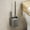 Grey, variant on Toilet Bowl Brush Set, EDHITNR 2 Type Brush Head Toilet Brush, Stiff Slit Bristle Toilet Cleaner for Bathroom Sink Bathtub