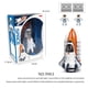 thumbnail image 2 of Plataforma de lanzamiento de cohetes para aviones espaciales acústico-ópticos para niños, vehículo espacial, cápsula de retorno de satélite OVNI y astronauta, 2 of 5