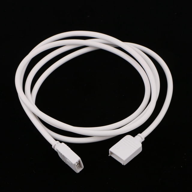BELOVING 5050 3528 RGB LED Strip Light Extension Cable Connector Line 4 Pin 1m