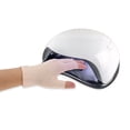 thumbnail image 2 of Unique Bargains 1 Pair Anti-slip Sunprotection Half Finger Manicure Gloves Beige, 2 of 6