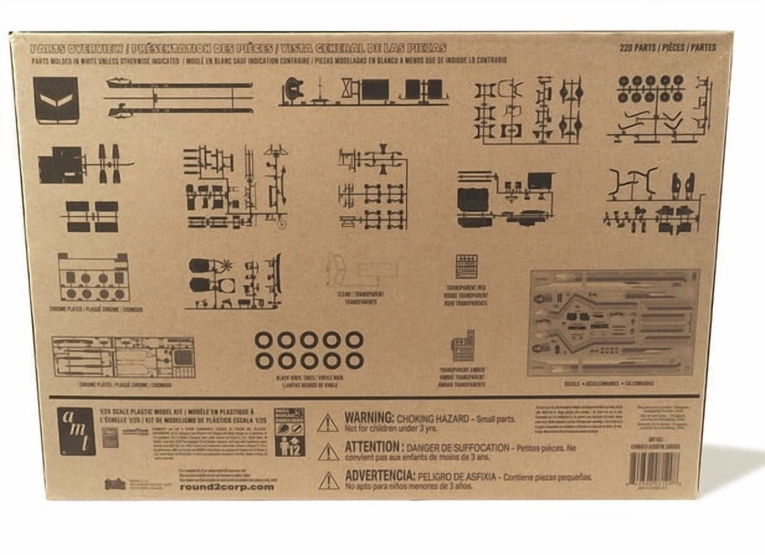 AMT Kenworth Aerodyne Cabover 1/25 Scale Model Kit