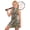 Camo Hunting Forest, variant on Uourmeti Camo Hunting Forest Girls Tennis Dress Sleeveless Mock Neck 1/4 Zip Golf Sport Uniform Dresses Quick-Dry Athletic Skirt Sets