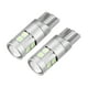 thumbnail image 1 of Bombillas LED T10 194 168 W5W 2825 6000K 9SMD 3030 Unique Bargains luz de carga Guantera Aluminio Ice Blue juego de 2, 1 of 1
