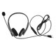 thumbnail image 1 of Auriculares para centro de llamadas, multifuncionales, elegantes, con cancelación de ruido, llamadas HD, protección auditiva, auriculares para teléfono, 1 of 8