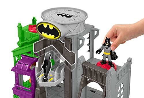 imaginext superhero flight city not working
