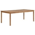 thumbnail image 4 of vidaXL Outdoor Dining Table Patio Table Garden Porch Furniture Solid Teak Wood, 4 of 57