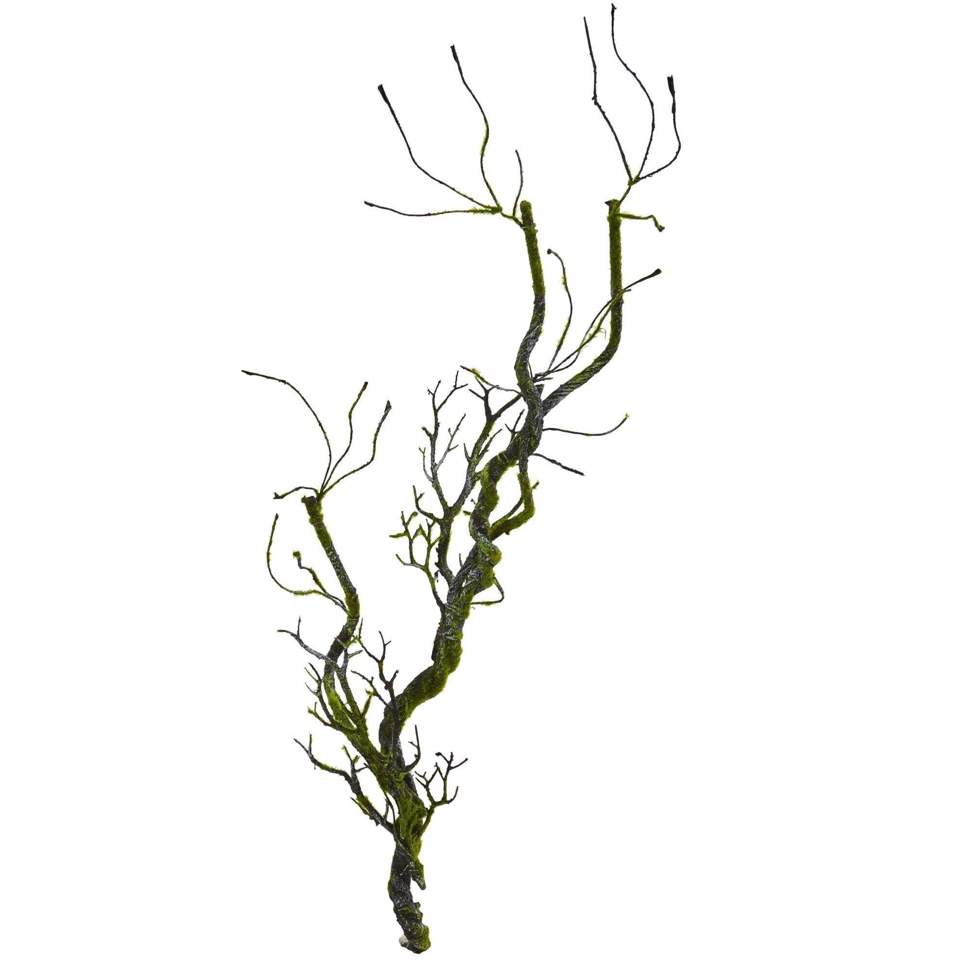 Nearly Natural 43in. Moss Twig Vine Artificial Plant (Set of 4), Green
