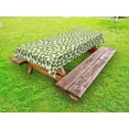 thumbnail image 1 of Green and White Outdoor Tablecloth, Fresh Healthy Food Theme Graphic Artichoke Pattern Vegetarian Diet, Decorative Washable Fabric Picnic Table Cloth, 58 X 84 Inches,Green and White, by Ambesonne, 1 of 2