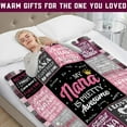 thumbnail image 3 of Wife Gifts Blanket, Wedding Anniversary Romantic Gifts for Wife, Wife Birthday Gifts from Husband, Presents for Wife, to My Wife Gifts, Mothers Day Wife Gift, Cozy Throw Blanket 60" x 50", 3 of 5