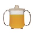 thumbnail image 5 of G.E.T. 8 Oz Clear Tritan Plastic Adult Sippy Mug - 5L x 2 3/4"W x 3 3/4"H, 5 of 5
