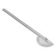 thumbnail image 3 of Angle Protractor 0‑180 Degree 2 Arm Finder Stainless Steel Woodworking Ruler Measure Tool 250mm, 3 of 14
