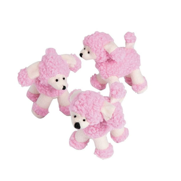 Plush Pink Poodles - Party Favors - 12 Pieces - Walmart.com - Walmart.com