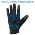 thumbnail image 4 of Savior Heat Full-Finger Bike Gloves Outdoor Breathable Anti-Skid Shock Workout Gloves for Men&Women Cycling Fishing Clambing Accessories,Black, 4 of 9