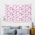 thumbnail image 5 of Easygdp Breast Cancer Awareness4 Tapestry Wall Hanging, Wall Tapestries for Bedroom Aesthetic Living Room Office Decor 60x40in, 5 of 8
