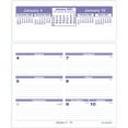 thumbnail image 2 of At-A-Glance SW705X50 Flip-A-Week Weekly Desk Calendar Refill  5-5/8w x 7h, 2 of 4