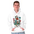 thumbnail image 3 of Wild and Free Bald Eagle Rose Tattoo Hoodie Sweatshirt Women Men Brisco Brands M, 3 of 6