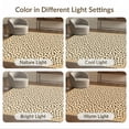 thumbnail image 7 of ODIKA 8'x10' Washable Area Rug Spotted Bordered Motif Layout Abstract Inspired Patchwork Cow Flowing Dynamic for Dining Room, Large Office, Lounge, Non-Slip Chair-Friendly Mat, 7 of 7
