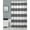 Gray, variant on Zenna Home Regatta Stripe Fabric Shower Curtain, 70" x 72", Gray and White