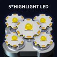 thumbnail image 3 of 5COB+LED 500LM Linterna portátil USB Recargable Power Display Torch, 3 of 6