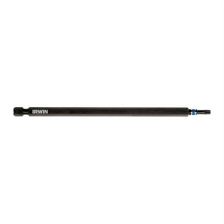 UPC: 0885911650588 | Irwin 2794550 T20 x 6 in. S2 Tool Steel Performance Series Torx Impact Power Bit – Black Oxide