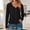 *Black, variant on Women's Fashion Multi Color Long Sleeve Mesh Knit Base Layer Top,Cropped Loose T Shirts Green,Womens Plus XXL