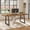 Brown & Black, variant on Tribesigns Solid Wood Executive Desk, 63-Inch Computer Laptop Desk with Strong Metal Legs, Industrial Writing Table Business Workstation for Home Office