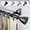 Bronze, variant on 1 in. Dia. Maja Curtain Rod, Black - 48-84 in.