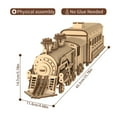thumbnail image 3 of 3D Puzzles for Adults - Galostan Express Train - 3D Wooden Puzzle Model Kits for Adults and Teens Building Kit Wooden Model Kits, 3 of 6