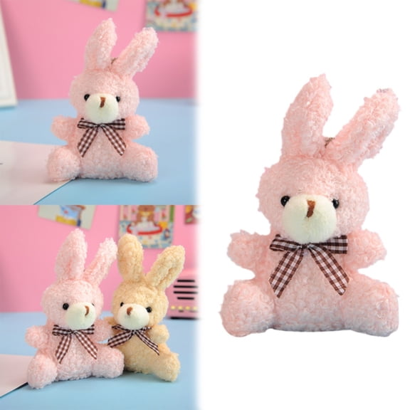 YYKihy Bunny Keychain Key Chain Plush Bunny Keychain Plush Pendant Decorative Bunny Pendants Plush Toy Backpack Keychain Pendant Bag Accessories