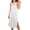 White, variant on BUIGTTKLOP Nightgowns for Women Sleeveless Tank Pajmas Dresses Crewneck Side Split Nightshirts Loose Comfy Sleepwear