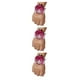 thumbnail image 2 of Monstrate Ramillete de muñeca ligero con forma de rosa, accesorio elegante y femenino, elástica cómoda N27 púrpura rojo Type1 NO1, 2 of 6