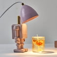 thumbnail image 3 of Calentador de eléctrico sin llama, calentador regulable de , quemador de cera moderno, lámpara de para escritorio, decoración Púrpura Macarena Lámpara de vela más cálida, 3 of 8