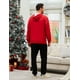 thumbnail image 3 of Sudadera con capucha Disney Stitch Family Christmas Red Men M, 3 of 6