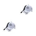 thumbnail image 1 of Baohd Stylish Adjustable Baseball Cap For Summer And Sun Protection Stylish And Practical Hats For Women black white rings 2Set, 1 of 6