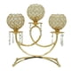 thumbnail image 1 of Soporte De Candelero De Luz Sunnimix Candelabro De Cristal De Mosaico De Oro Decorativo Para Cena, 1 of 7