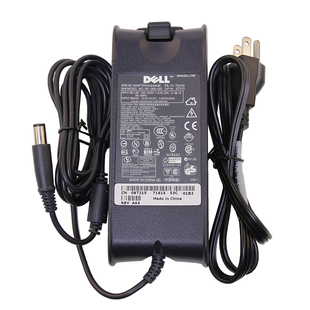 Original Dell 90W AC Charger Power Adapter Cord For Dell Latitude 14