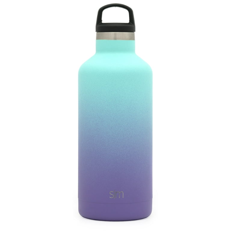 Simple Modern 32oz Ascent Water Bottle With Straw Lid - Stainless Steel  Hydro Tumbler Flask - Double Wall Vacuum Insulated Small Reusable Metal  Leakproof Ombre: Sorbet 