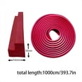 thumbnail image 4 of 1 Roll Pool Table Bumpers 10M Tablecloth Decoration DIY Protector for Pool Table Snooker Billiard Rail 14x18MM, 4 of 5