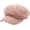 Pink 3, variant on CoCopeaunts Lamb Wool Newsboy Cap Fashion Warm Artist Painter Hat Solid Vintage Octagonal Beret Hats for Women Visor Cap