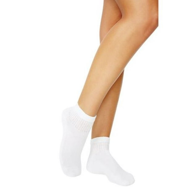Hanes Hanes Women's Everyday Cushioned Ankle Socks, 10Pack Walmart