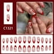 thumbnail image 1 of Pisexur Belleza Maquillaje Manicura de uñas con efecto pipa de agua, brillo suave y brillante, uñas usables 24PSCpara mujeres y hombres, 1 of 1