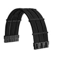 thumbnail image 5 of FormulaMod Power Supply Extension Cable Kit, 18AWG 1x ATX 24P+ 2x EPS 8-P(4+4)+ 3x PCI-E8-P(6+2) With 4 Combs for PSU to Motherboard/GPU (Black), 5 of 6