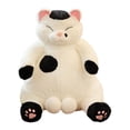 thumbnail image 2 of Juguetes de peluche Hugo Gato suave 45cm Negro, 2 of 9