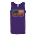thumbnail image 2 of Wild Bobby, American Game Flag Baseball Bat Ball, Sports, Men Graphic Tank Top, Purple, Small, 2 of 3