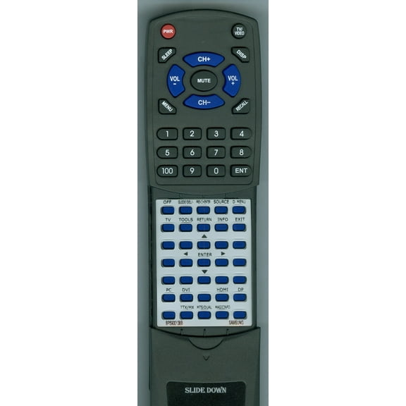Replacement Remote for SAMSUNG BP59-00138B, RTBP5900138B, BP5900138B, SYNCMASTER UD55A, SYNCMASTERUD55A, SYNCMASTER 460FP3, SYNCMASTER460FP3, UD55A,