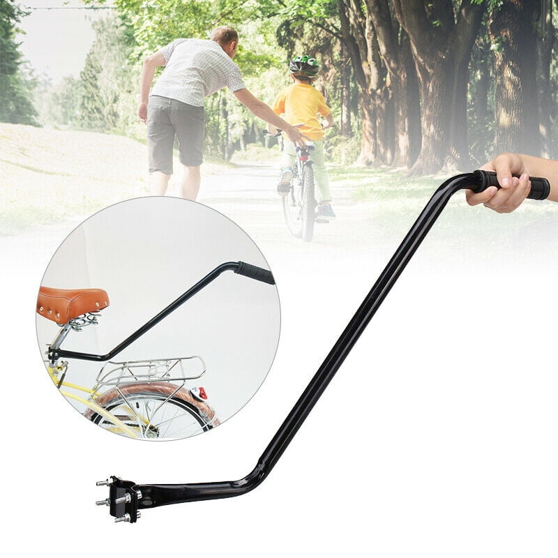 Bicycle Support Rod Auxiliary Device GASFW Bike Trainer Balance Push Handle for Kids Parent Grab Kids Safety Pole Learning Push Handle 
