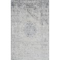thumbnail image 1 of Unique Loom Aberdeen Collection Textured Traditional Vintage Tone Area Rug, 5 x 8 Feet, Gray/Ivory, 1 of 1