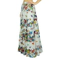 thumbnail image 2 of Indian Phagun Wear Skirt Long Maxi Skirt Beach Wear Cotton Summer Wear, 2 of 5