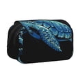 thumbnail image 1 of Easygdp Ocean Turtle para Estuche de Lápices con Tapa Flip, Suministros de Oficina y Universidad para Adolescentes y Adultos, 1 of 7